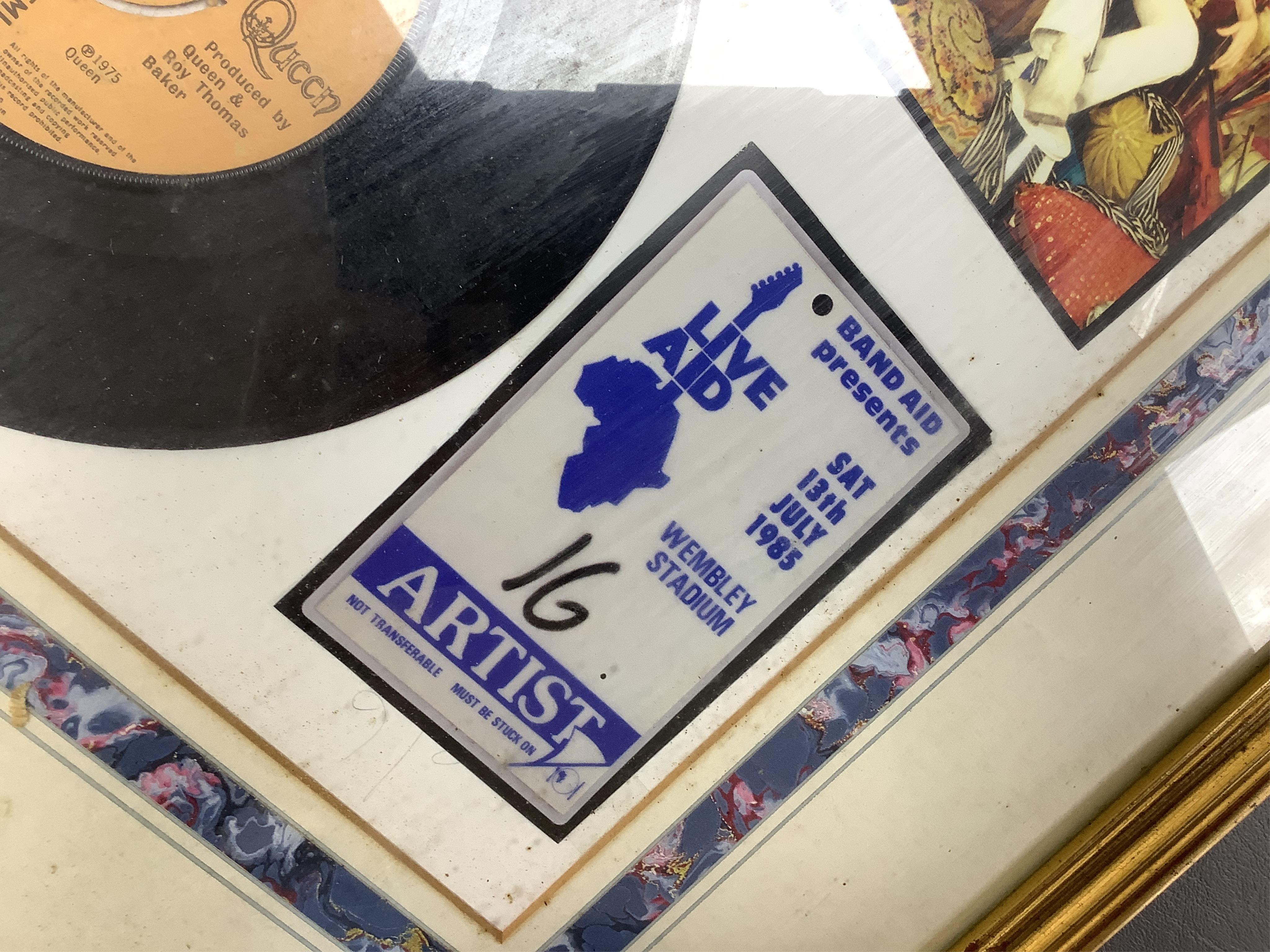 Queen related LPs and other items comprising; fifteen albums including; Queen II, Sheer Heart Attack, a Night at the Opera, Jazz (with poster), Live Killers, Starfleet Project, Mr. Bad Guy, Fun in Space, Strange Frontier